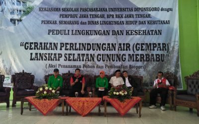 Sekolah Pascasarjana Undip Buat “Gempar” Gunung Merbabu