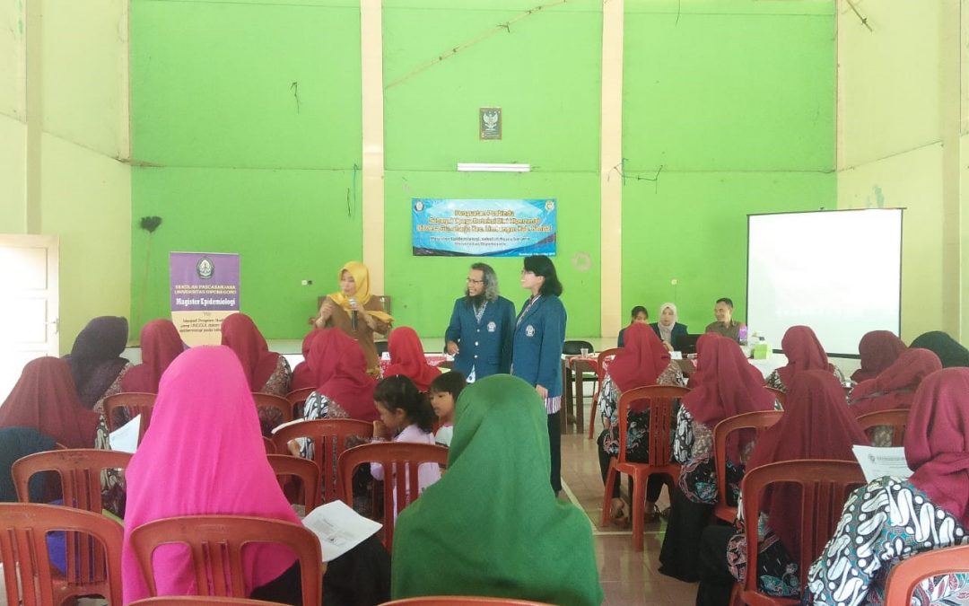 The Role of Master of Epidemiology Undip in Early Detection of Hypertension in Gunoharjo Village