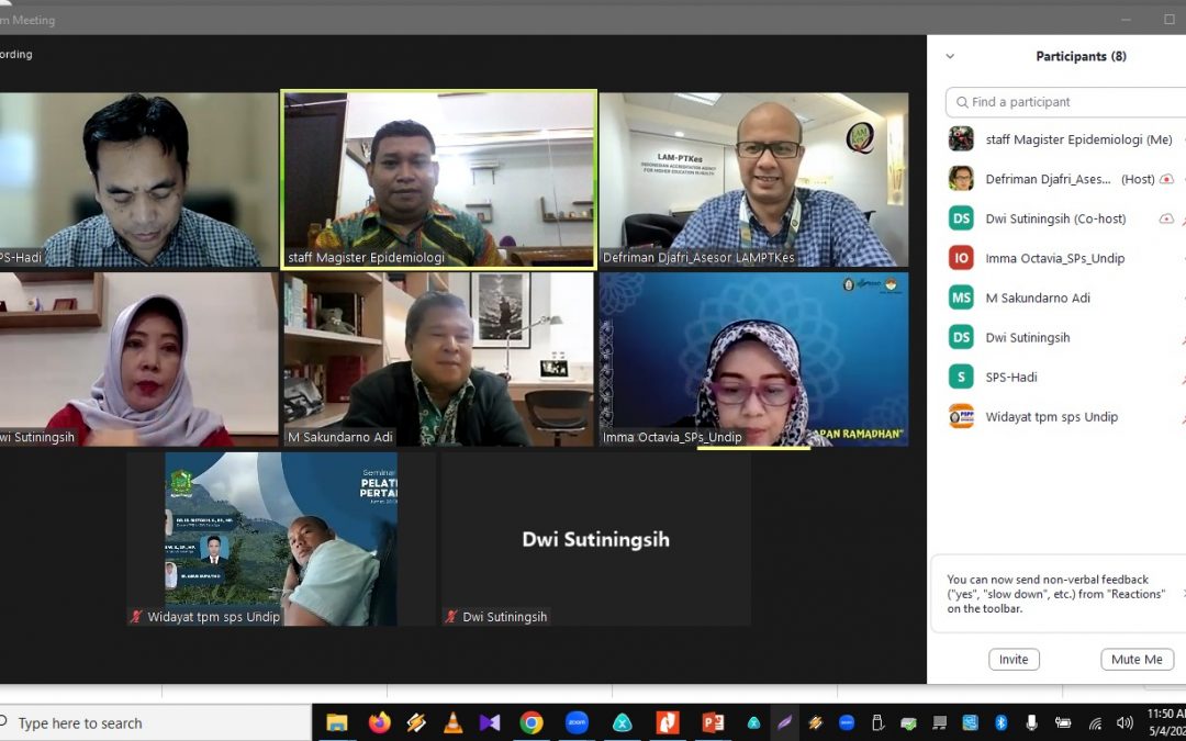 Post-Accreditation Follow-Up Assessment of Undip’s Epidemiology Master Study Program
