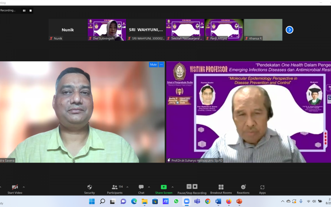 Improving the Quality of Epidemiology Master Education Undip through Visiting Professor Activities