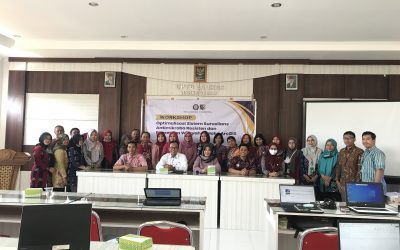 Magister Epidemiologi Universitas Diponegoro Gelar Pelatihan ArcGIS Sebagai Pemetaan Sistem Surveilans Resistensi Antimikroba Di Kabupaten Demak