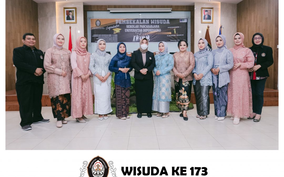 Master of Epidemiology Diponegoro University Holds 173rd Graduation Debriefing