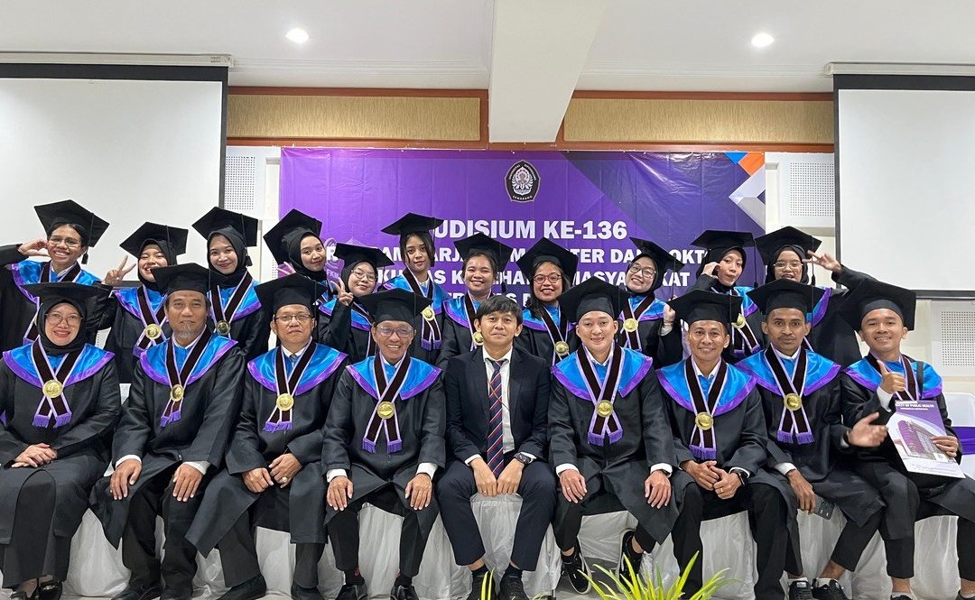 20 Master’s Degree Graduates in Epidemiology from the Faculty of Public Health, Diponegoro University, Participate in the 179th Graduation Ceremony